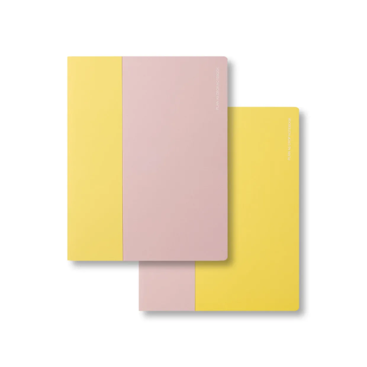 Soft Touch Notebooks A5 Cropped Plain Set of 2
