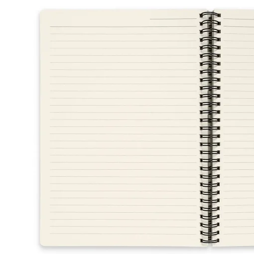 Spiral Bright Notebook B5 Ruled