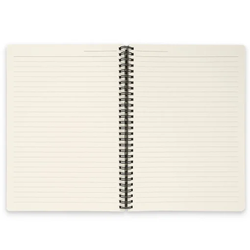 Spiral Bright Notebook B5 Ruled