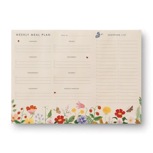 Strawberry Fields Weekly Meal Planner