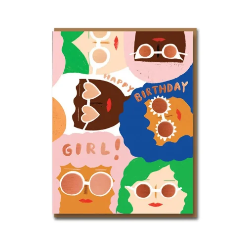 Sunny Women Greeting Card