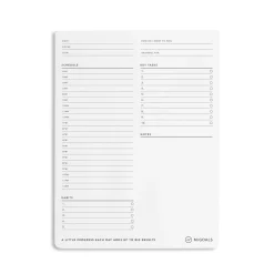 Time Block Desk Pad