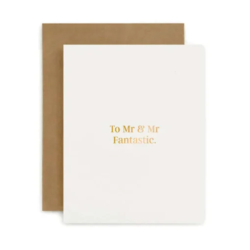 To Mr And Mr Fantastic Greeting Card