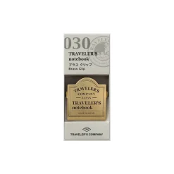 Traveler's Notebook Brass Clip