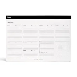 Weekly Desk Pad