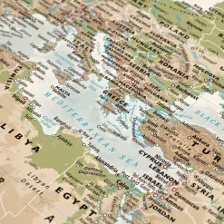 World Map Canvas