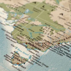 World Map Canvas