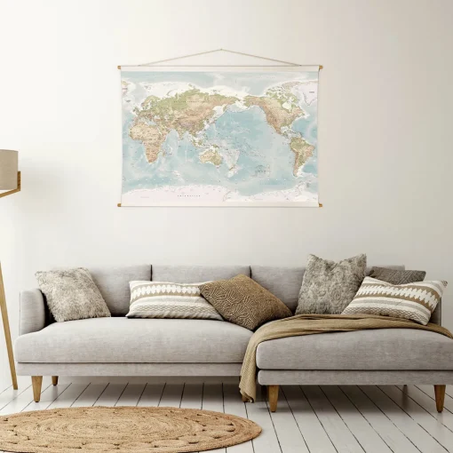 World Map Canvas