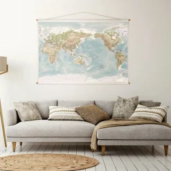 World Map Canvas