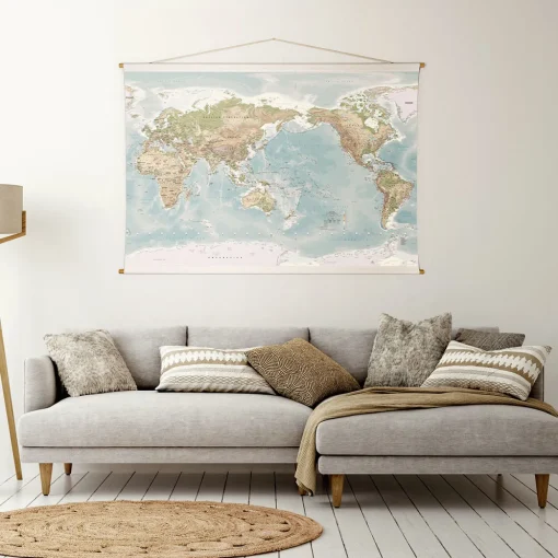 World Map Canvas